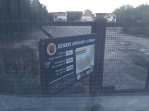 Entrada tancada a la Reserva